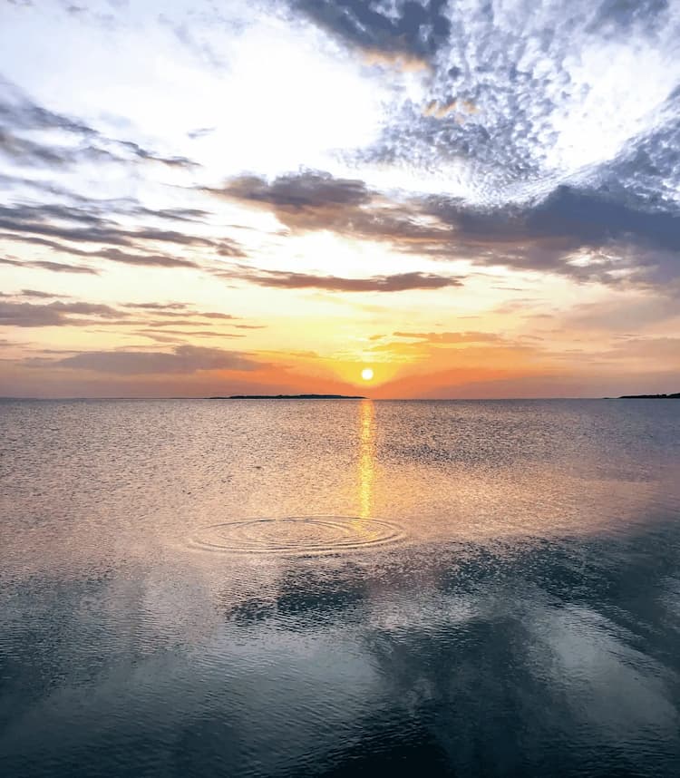 sea sunset